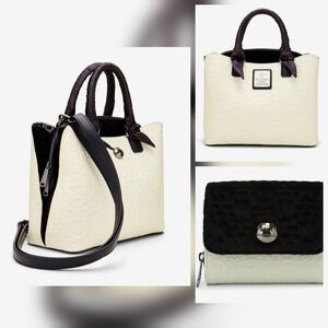 Loungefly Disney Nightmare Before Christmas Paisley Embossed Handbag & Wallet!